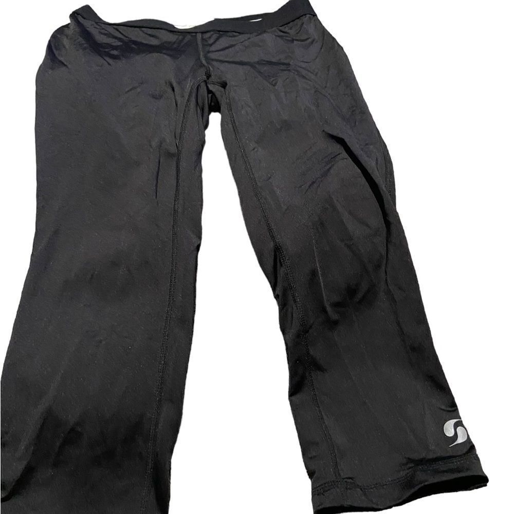 Side size medium low rise workout/sliding pants excellent condition